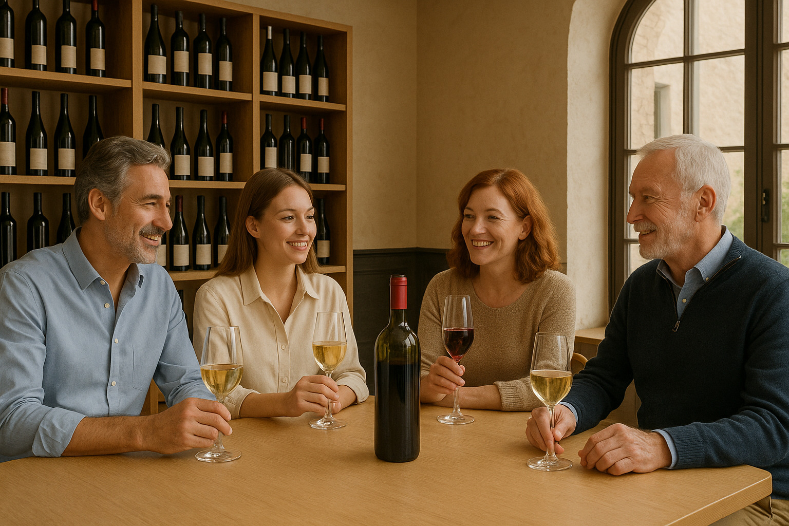 Image de dégustation de vin